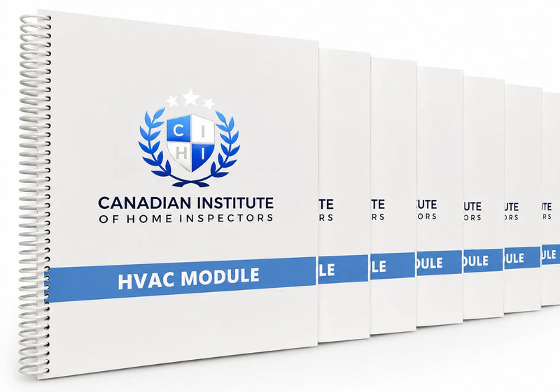 Home inspection training printed study modules — Canadian Institute of Home Inspectors