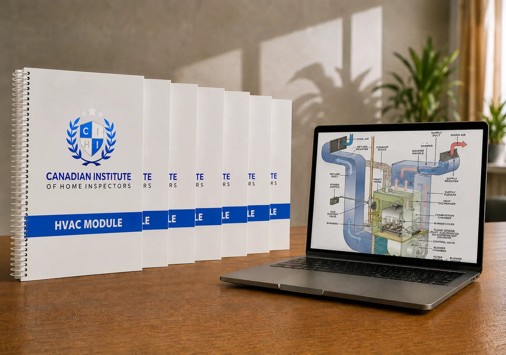 Home inspection training printed study modules — Canadian Institute of Home Inspectors